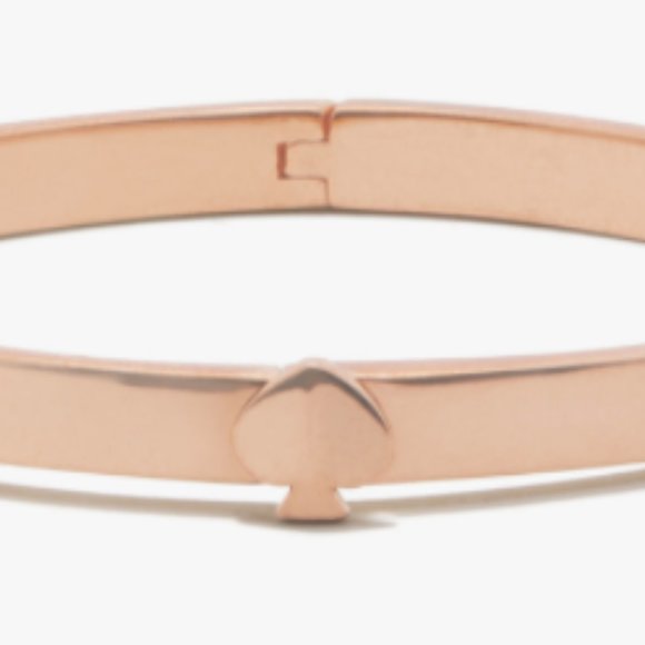 Kate Spade NY - Thin Hinge Bangle (Rose Gold) - Picture 2 of 5